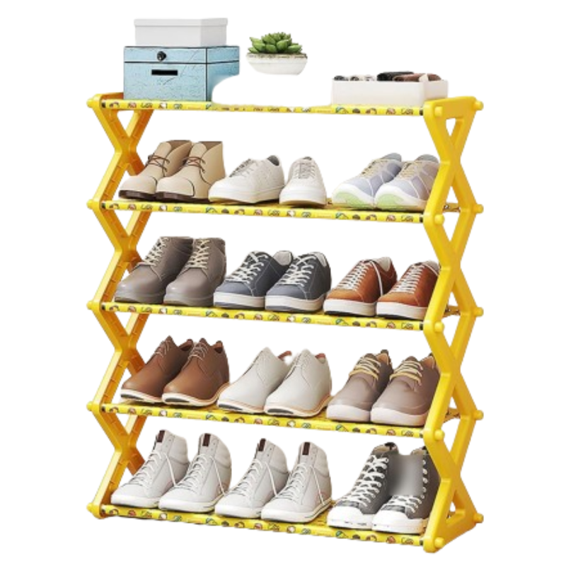Zapatero Zig Zag de 4 Niveles Horizontal